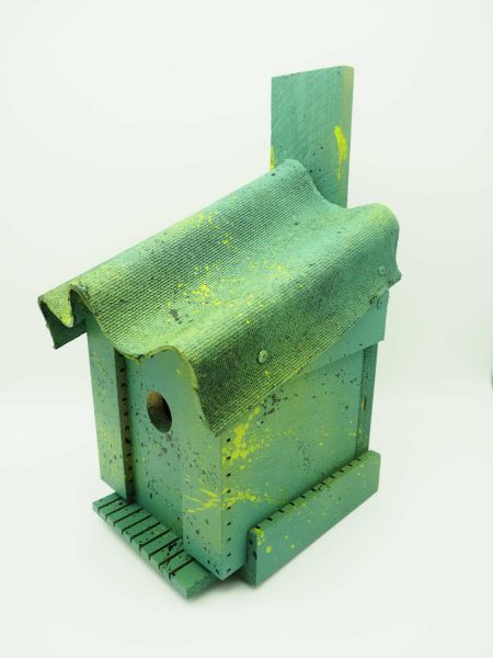 Vo<gelhäuschen, handgefertigt, nachhaltig, Nistplatz, Vogelschutz, Save the Farm, Naturschutz, Tiere, Geschenk, Garten, Dekoration, Frühling, Sommer, Winter, Umwelt, Artenvielfalt, Lebensraum, Stuttgart, Baden-Württemberg, Deutschland
